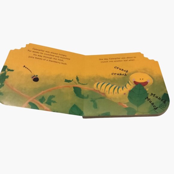 The Crunching Munching Caterpillar Board Book Sheridan Cain Jack Tickle - Picture 2 of 5